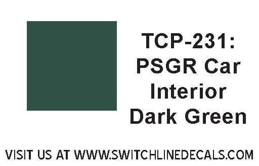 Tru Color Paint Psg.Car Interior Dark Green 1oz