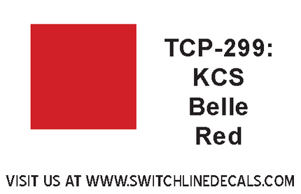 Tru Color Paint KCS Belle Red 1oz