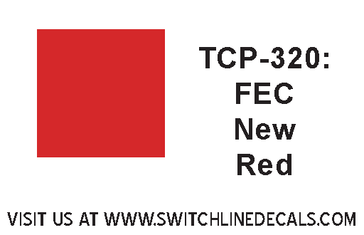 Tru Color Paint FEC Red (New Scheme)  1oz