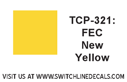 Tru Color Paint FEC Yellow (New Scheme) 1oz