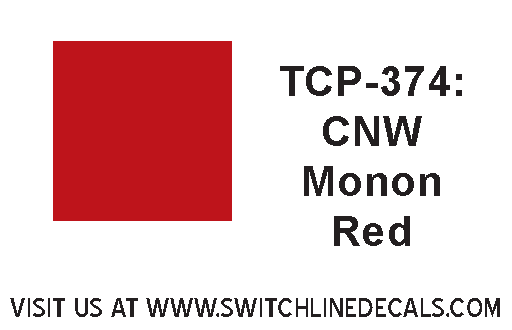 Tru Color Paint CNW and Monon Red 1oz