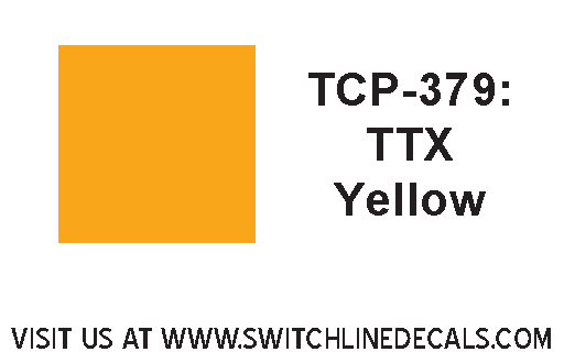 Tru Color Paint TTX Leasing Yellow 1oz