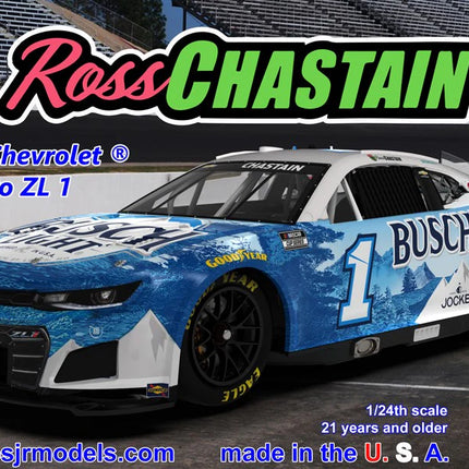 Salvinos JR Models Ross Chastain #1 2024 Busch Light Scheme