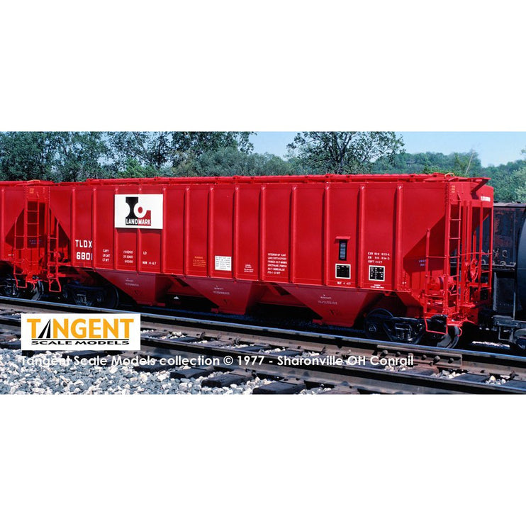 Tangent Southern TLDX “Landmark 1977 Repaint” PS4427 “High Side” Covered Hopper 6822