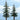 Woodland Scenics 5" - 4" Prem Lodgepole 2/Pk TR1627 | Fusion Scale Hobbies