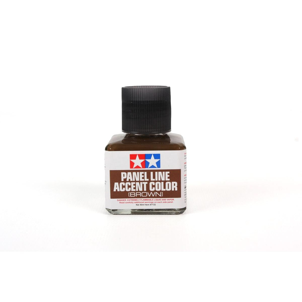 Tamiya Brown Panel Line Accent Color TAM87132