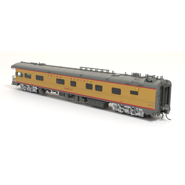 Broadway Limited HO Scale Union Pacific Business Car, UP #119 "Kenefick" UP Shield on Rear