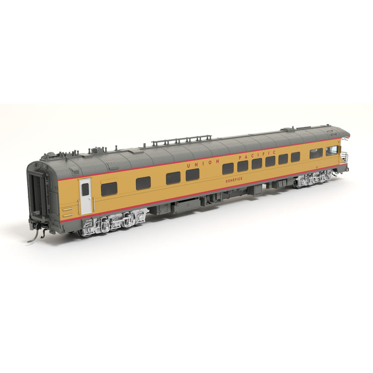 Broadway Limited HO Scale Union Pacific Business Car, UP #119 "Kenefick" UP Shield on Rear