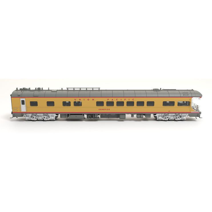 Broadway Limited HO Scale Union Pacific Business Car, UP #119 "Kenefick" UP Shield on Rear