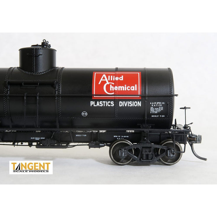 Tangent ACDX "Allied Chemical" 1964+ GATC 1917-design 10000 Gal. Tank Car #84800