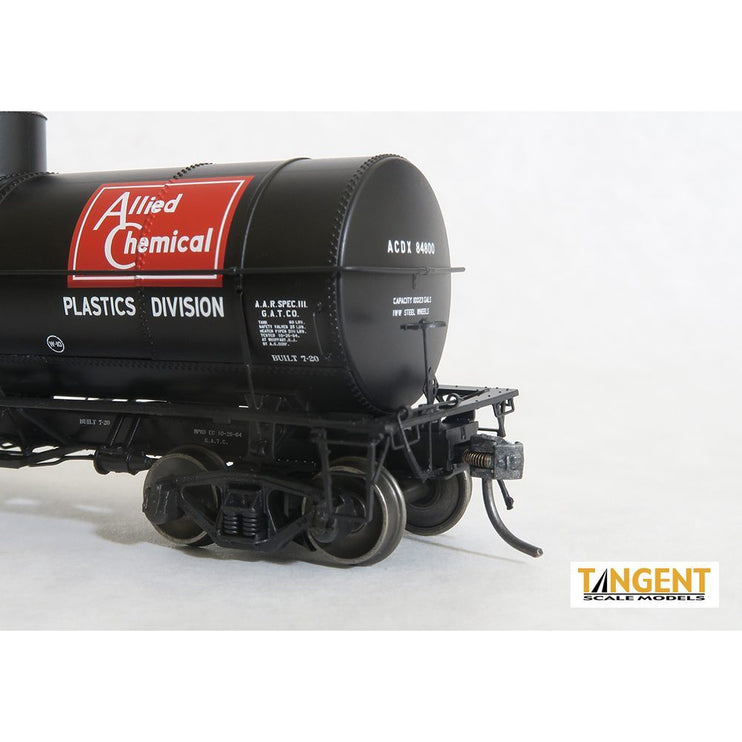 Tangent ACDX "Allied Chemical" 1964+ GATC 1917-design 10000 Gal. Tank Car #84800