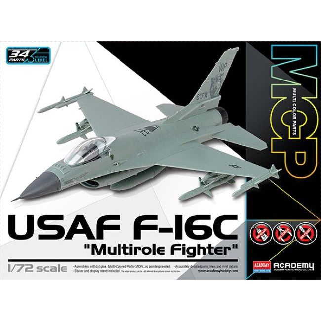 Academy F-16C USAF Multirole Fighter MCP