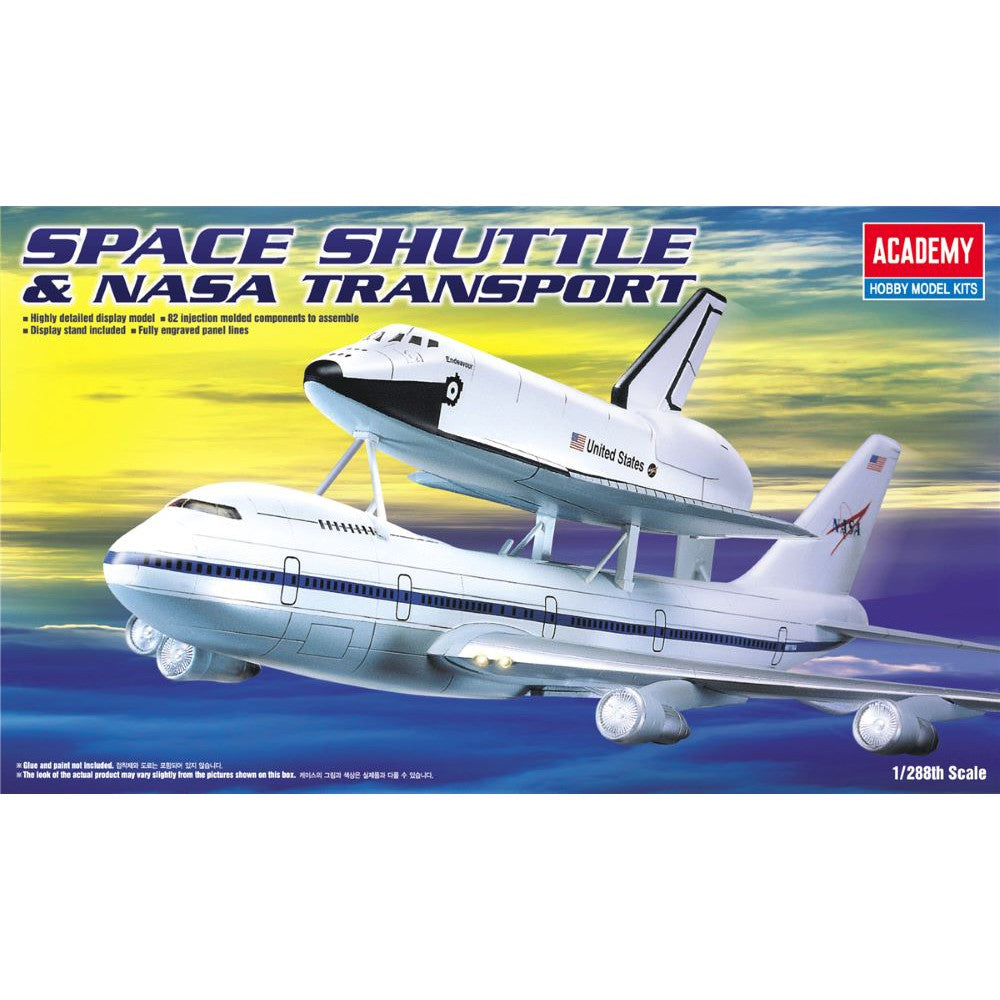 Academy Space Shuttle & Boeing 747 Carrier (was kit #1640)