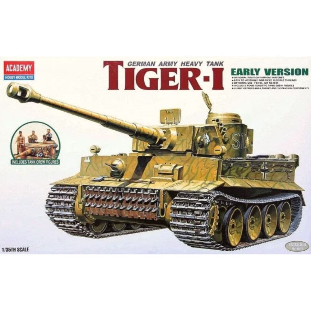 Academy Tiger I (early) Exterior Model (was kit #1386)