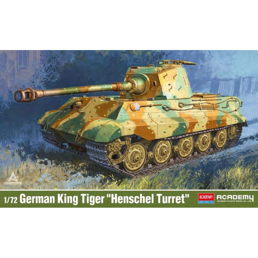 Academy German King Tiger w/Henschel Turret