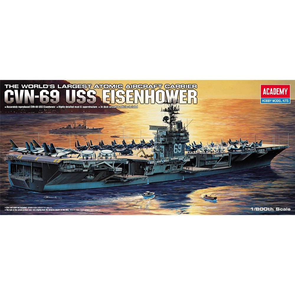 Academy USS Eisenhower CVN 69 (was kit #1440)