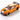 AFX 2021 Shelby GT500 Twister Orange/White - Fusion Scale Hobbies