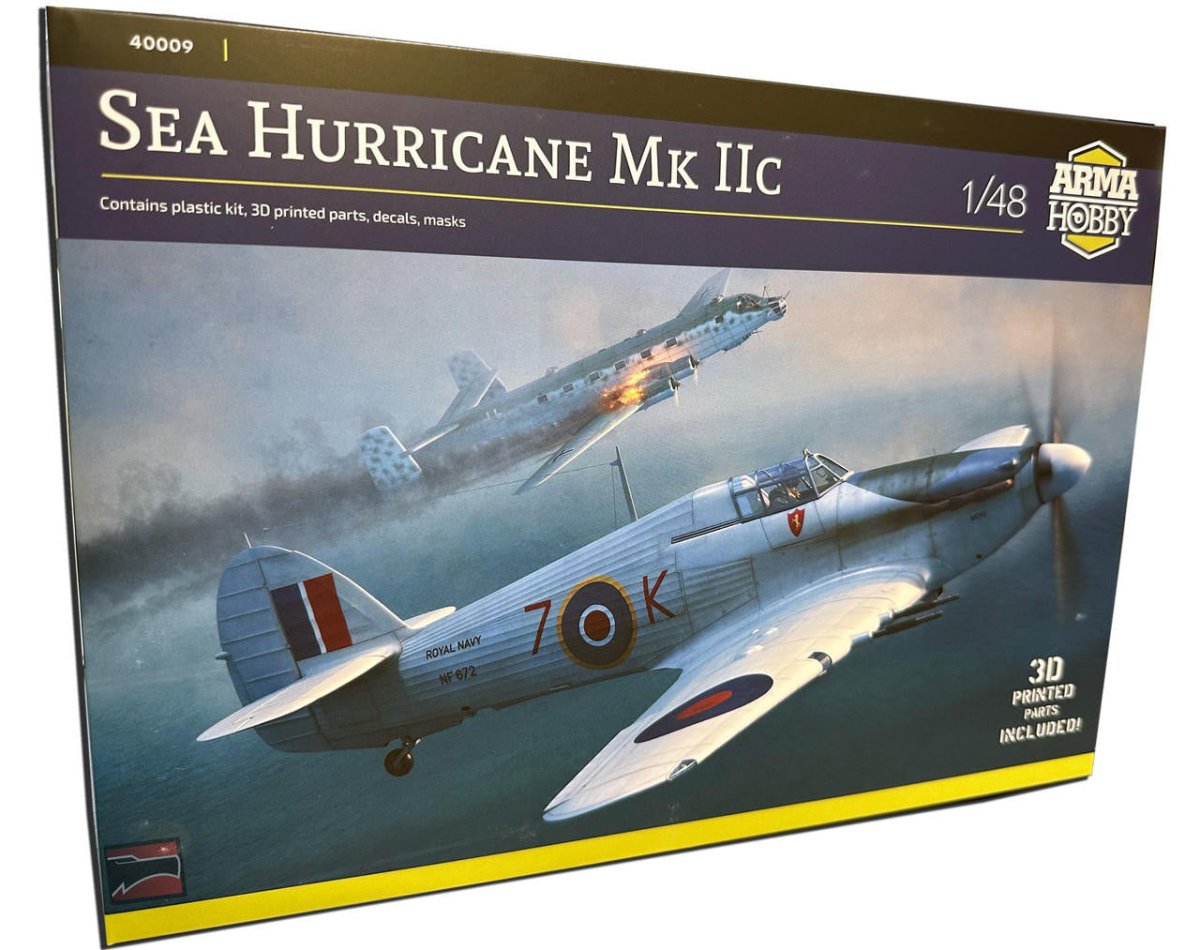 Hobby Models Arma Hobby 1/48 ARMA Hobby Sea Hurricane Mk IIc Plastic Model Kit ...