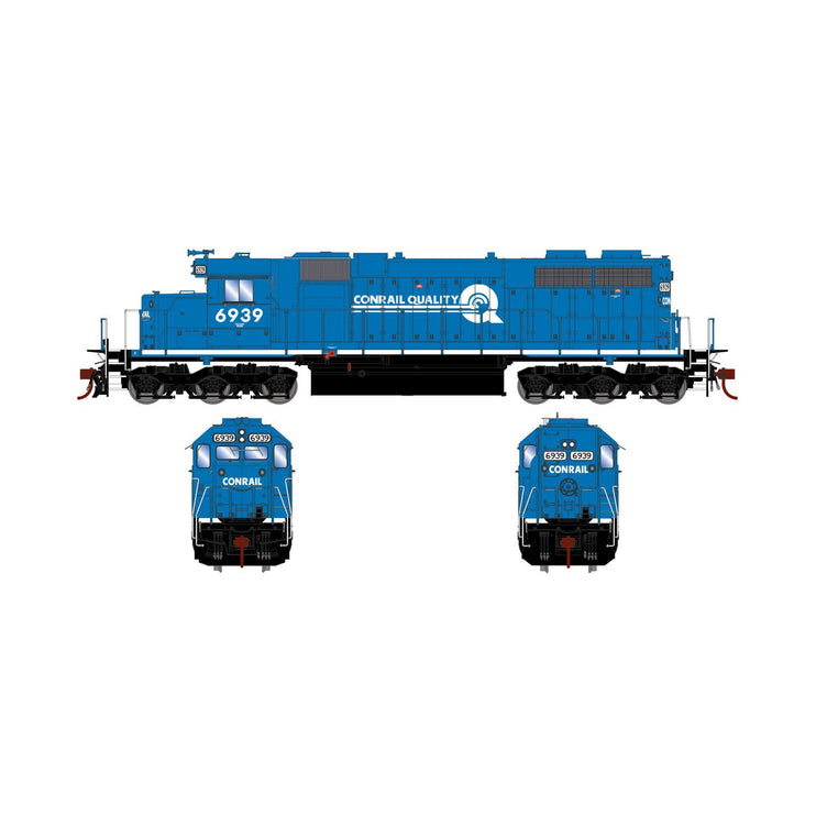 Athearn HO Scale Conrail RTR SD38 CR #6939 DC ATH88643