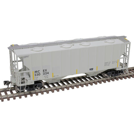 Atlas Master Plus HO Scale Portec 3000 2-Bay Covered Hopper MCEX 330241