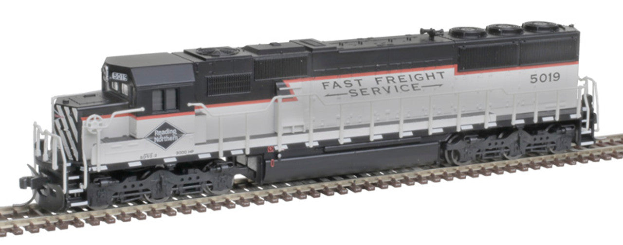 Atlas N Scale Reading and Northern 5019 SD50 DCC/Sound