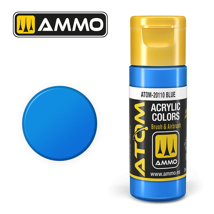 Ammo Mig Atom Color Acrylic Blue RAL5019