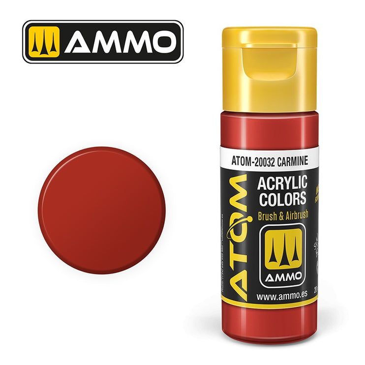 Ammo Mig Atom Color Acrylic Carmine