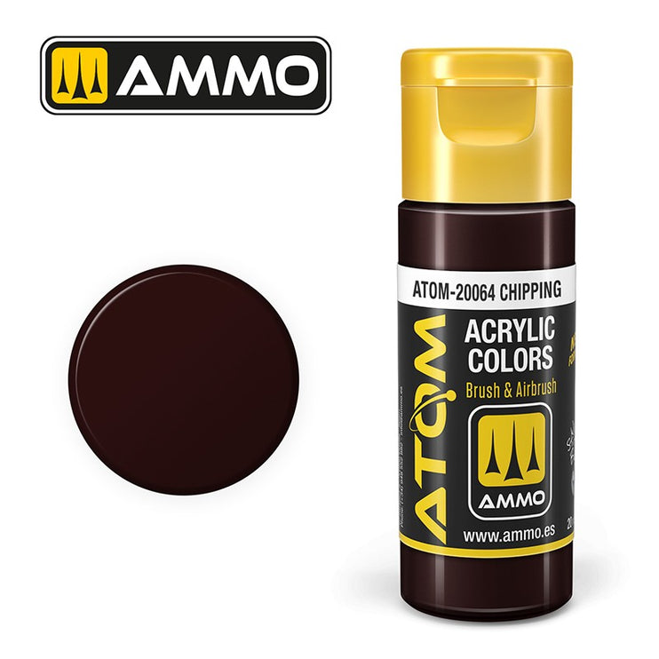 Ammo Mig Atom Color Acrylic Chipping