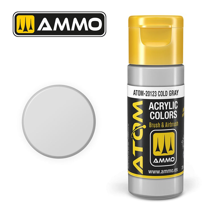 Ammo Mig Atom Color Acrylic Cold Gray FS36628