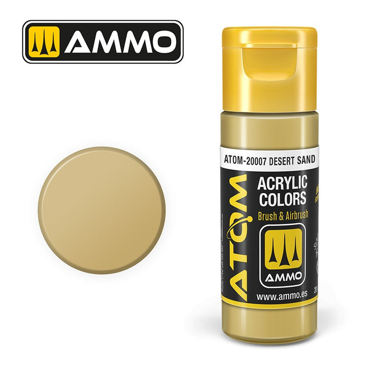 Ammo Mig Atom Color Acrylic Desert Sand