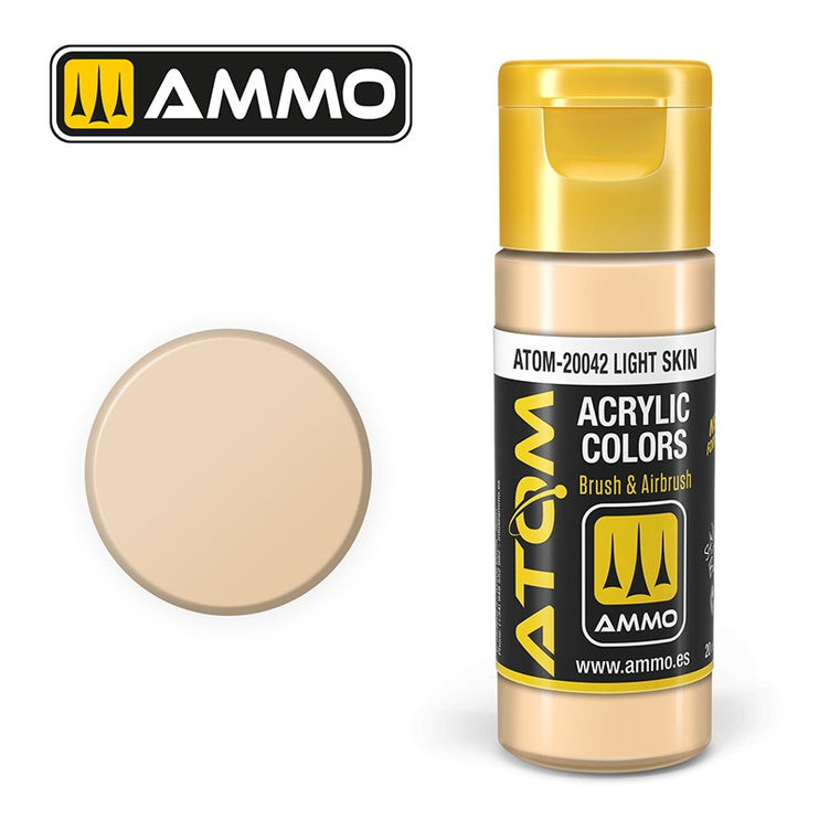 Ammo Mig Atom Color Acrylic Light Skin