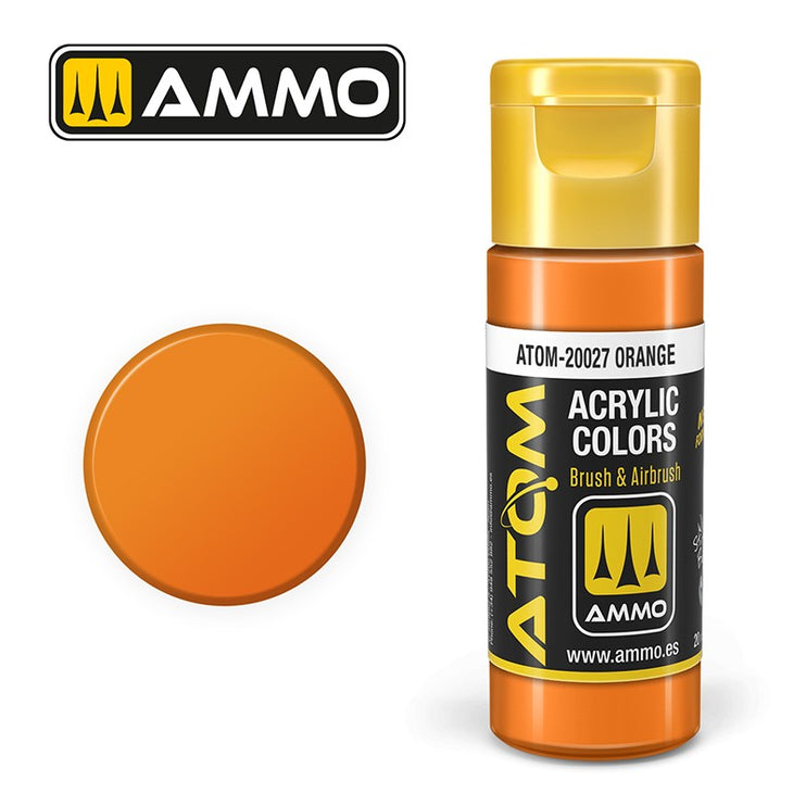 Ammo Mig Atom Color Acrylic Orange FS32246