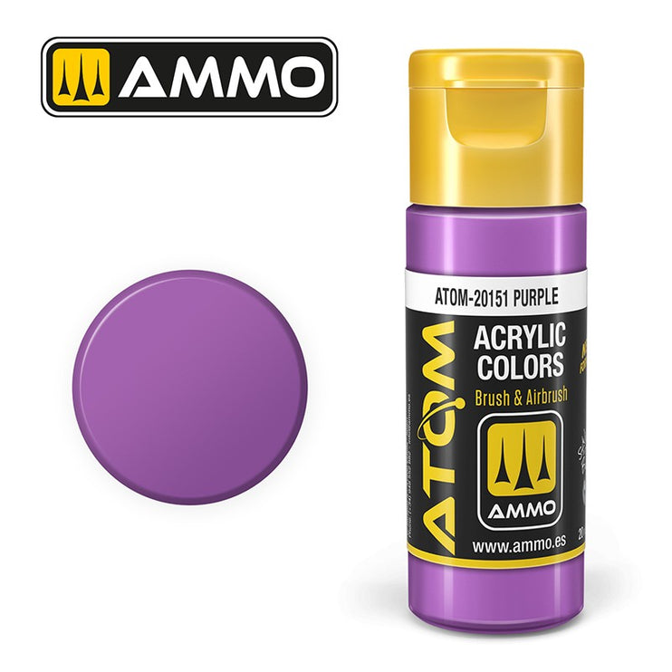 Ammo Mig Atom Color Acrylic Purple FS37142 - RAL4008