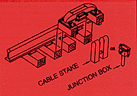 Details West Automatic Train Stop (ATS) Inductor For Mainline Track