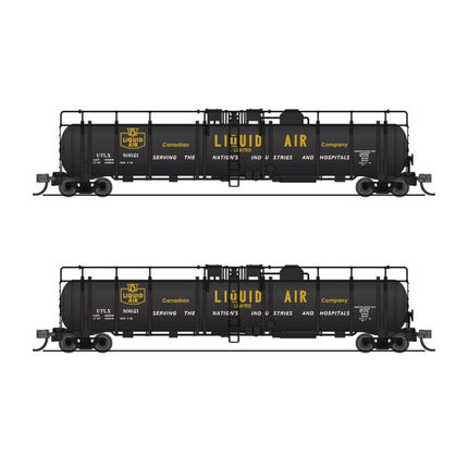 Broadway Limited N Scale Cryogenic Tank Cars 2 Pack Canadian Liquid Air