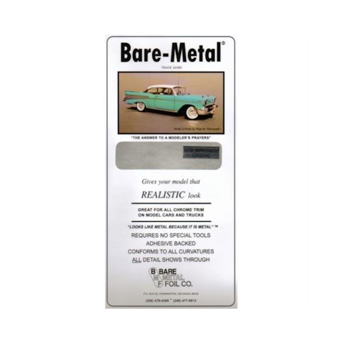 Bare Metal Foil Adhesive