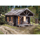 Woodland Scenics O Scale Cozy Cabin Built and Ready
