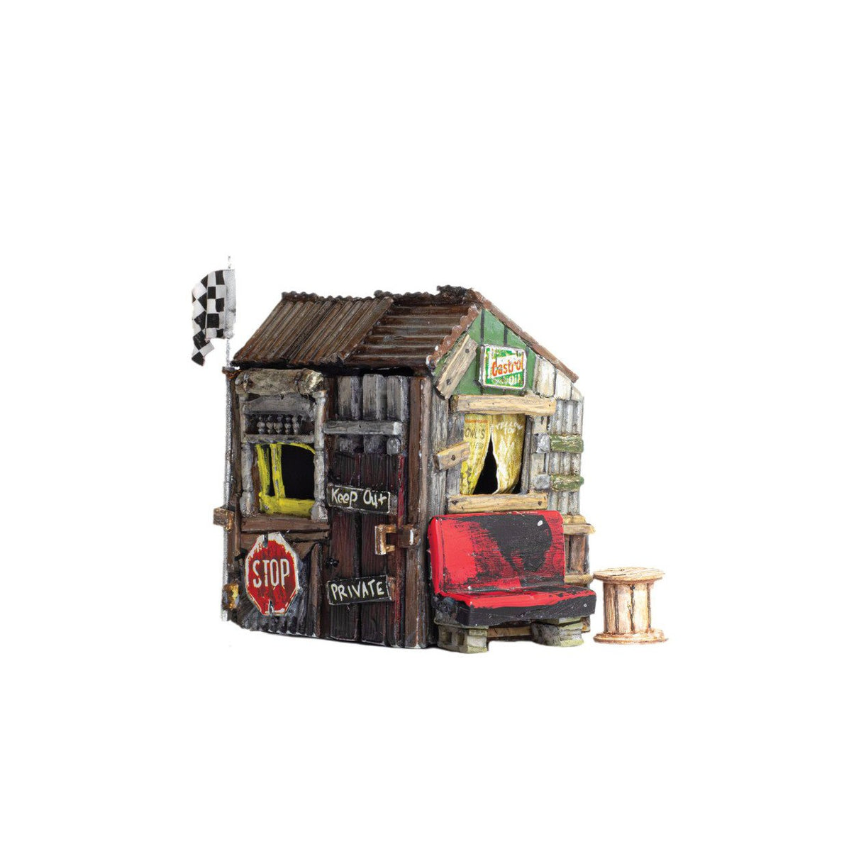 Woodland Scenics O Scale Kids Clubhouse Built and Ready