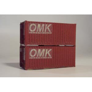 Osborn Models HO Scale 20' Intermodal Containers 1063