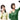 Tamiya 1/24 Campus Friends Set Ii - 24356