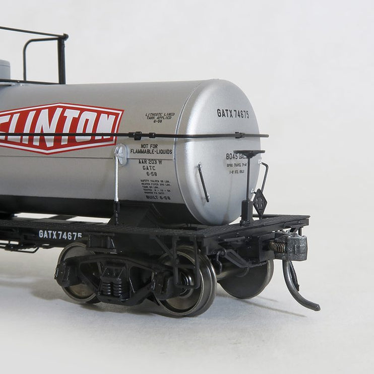 Tangent GATX Clinton Corn “Original 1958+” GATC 1957-design 8000 Gal. Welded Tank Car #74675