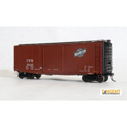 Tangent Chicago and North Western (C&NW) “Original 12-56” 40′ PS-1 9′ Door Boxcar #24149