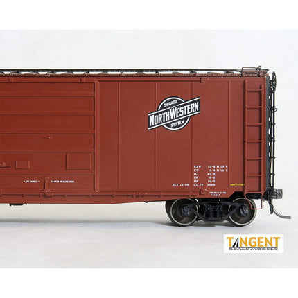 Tangent Chicago and North Western (C&NW) “Original 12-56” 40′ PS-1 9′ Door Boxcar #24149