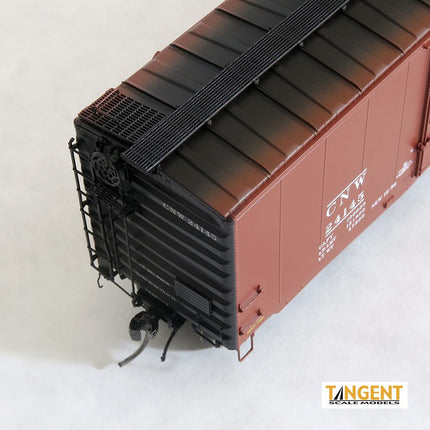 Tangent Chicago and North Western (C&NW) “Original 12-56” 40′ PS-1 9′ Door Boxcar #24149