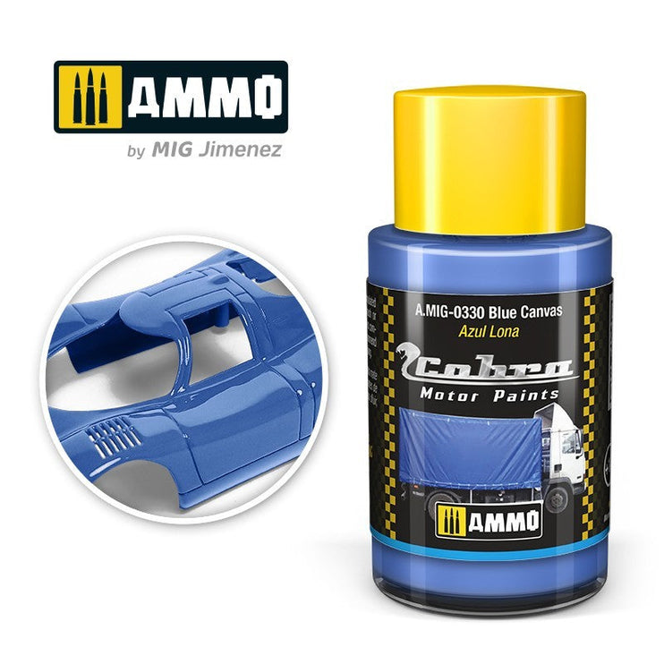 Ammo Cobra Motor 0330 Blue Canvas