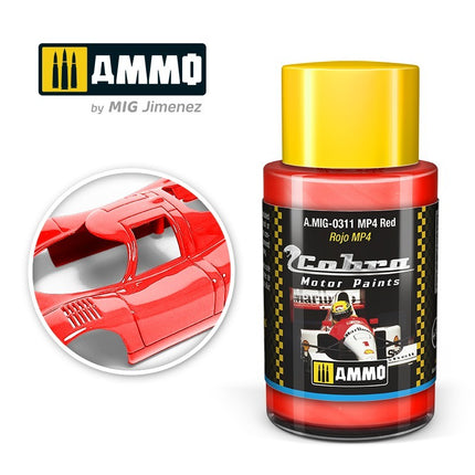 Ammo Cobra Motor 0311 MP4 Red