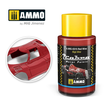 Ammo Cobra Motor 0315 Red Wine