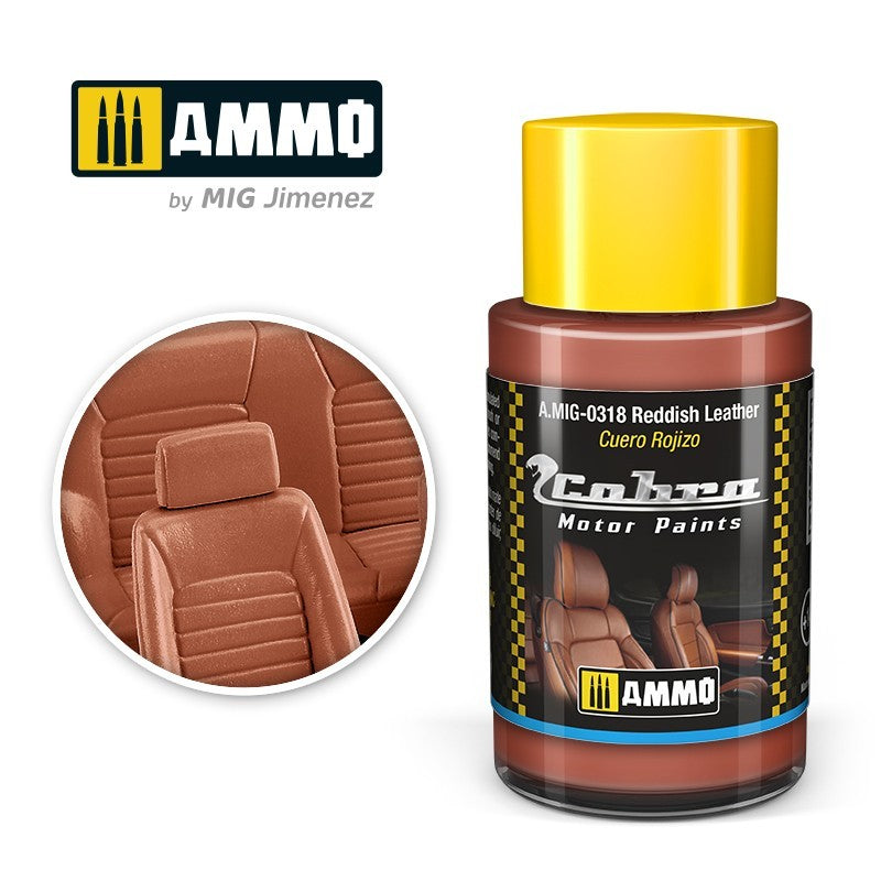 Ammo Cobra Motor 0318 Reddish Leather