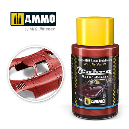 Ammo Cobra Motor 0353 Rosso Metallizzato