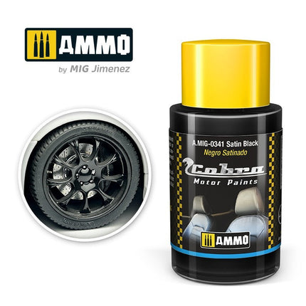 Ammo Cobra Motor 0341 Satin Black